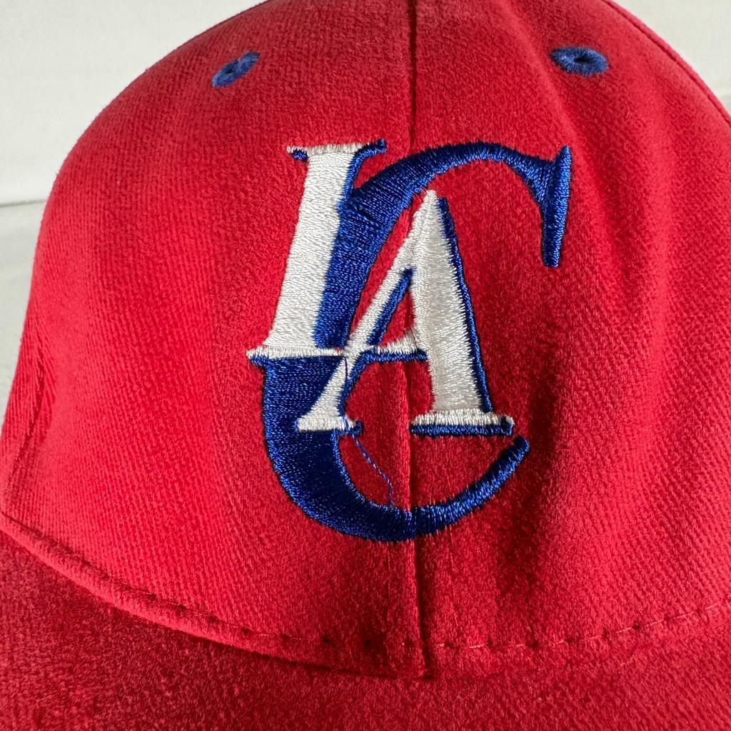 Los Angeles Clippers NBA Elevation Hat Mens One Size Red Blue Strapback Cap