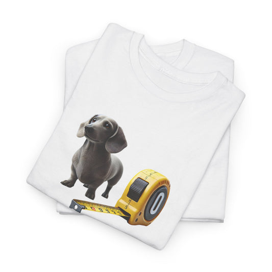 What Size Is Yours Wiener Dog Unisex Heavy Cotton Tee
