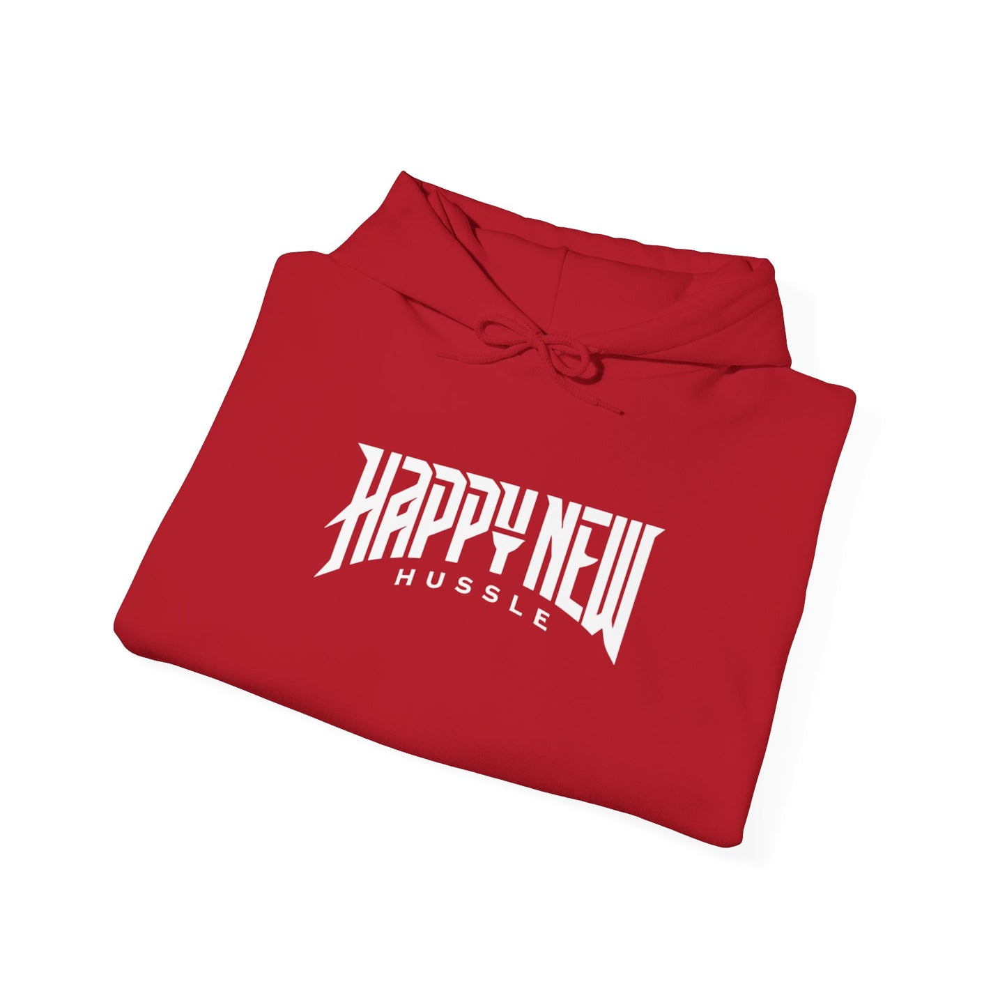 Happy New Hussle Unisex Heavy Blend Hooded Sweatshirt