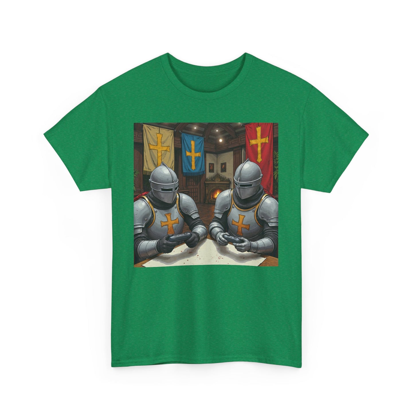 Knights Game Controllers Unisex Heavy Cotton Tee