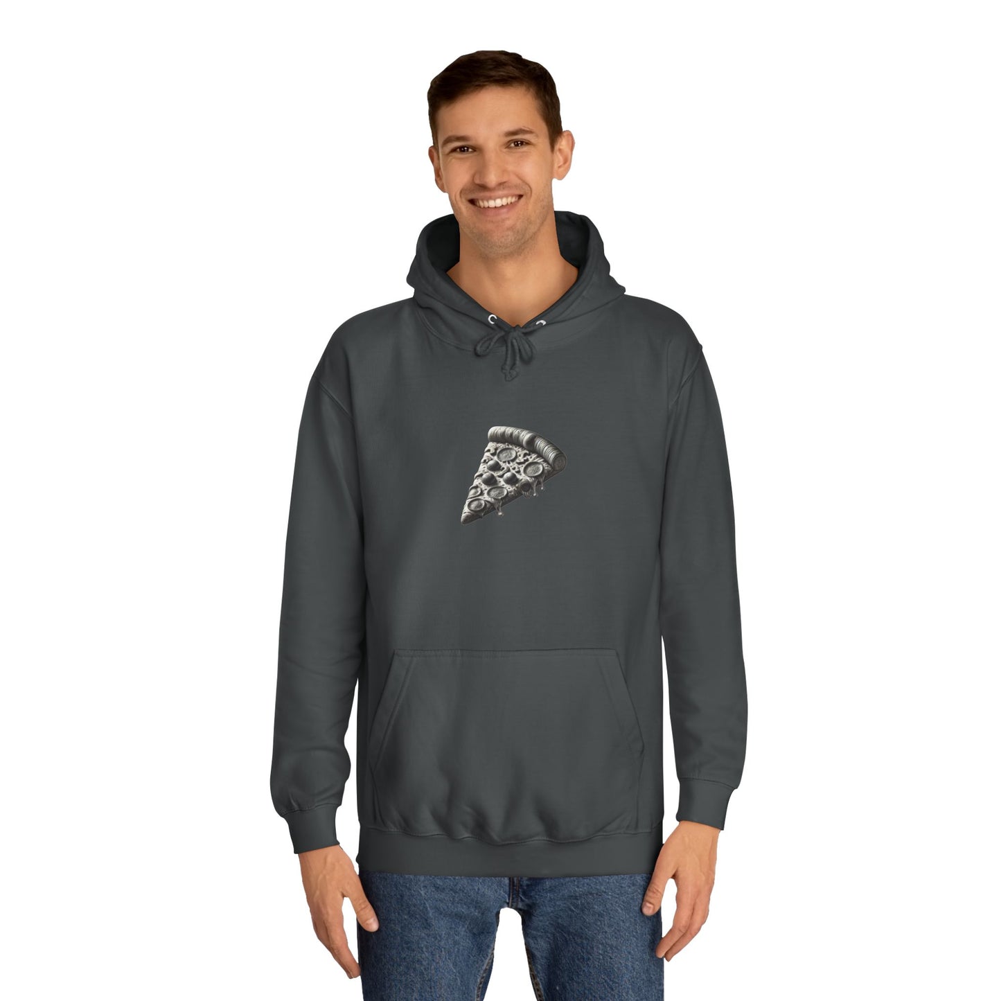 Pizza Slice Unisex College Hoodie