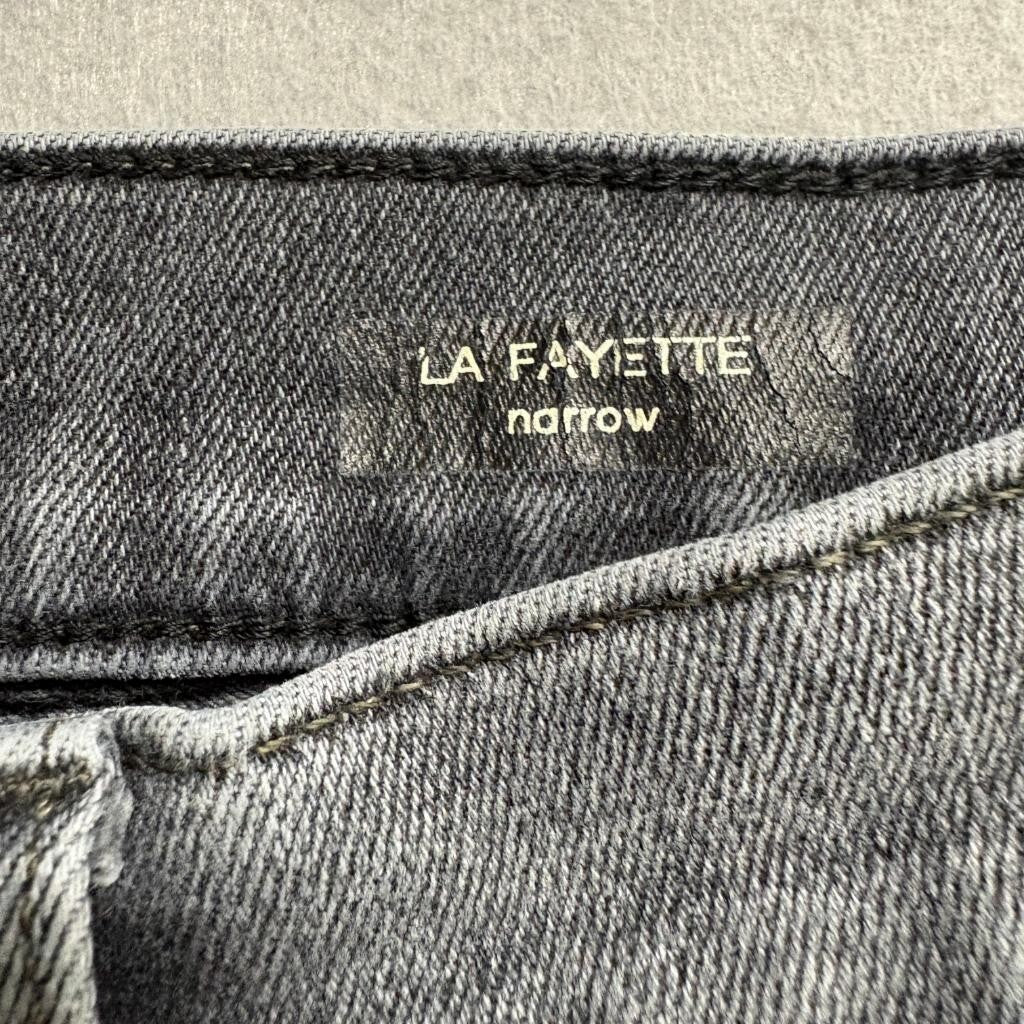 Modern American La Fayette Narrow Jeans Womens 26 Gray High Rise Slim Straight