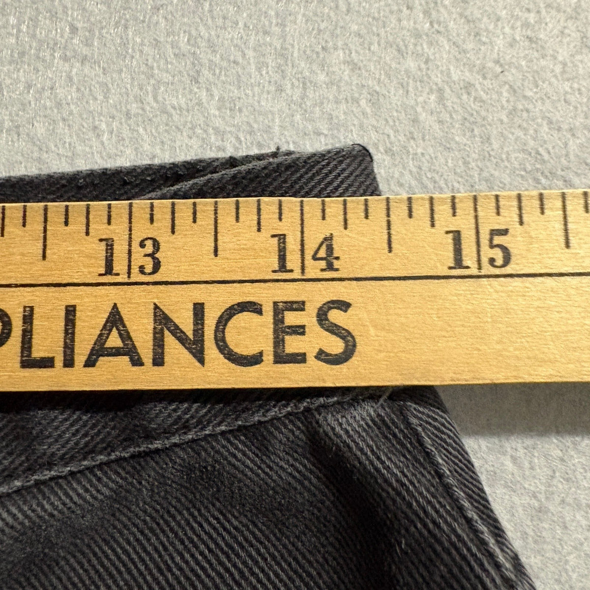 Bill Blass Jeans Womens 10P Black Denim Easy Fit High Rise Tapered Leg Vintage