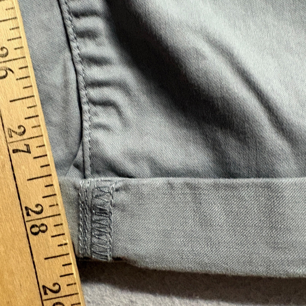 Mavi Johnny Slim Leg Pants Mens 32x32 Gray Cotton Stretch Chino Trousers