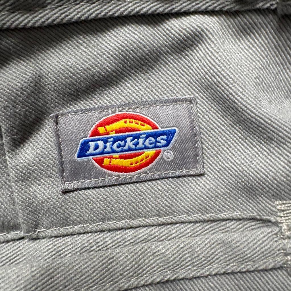 Dickies 874 Original Fit Work Pants Mens 28x32 Gray Polyester Cotton Chino