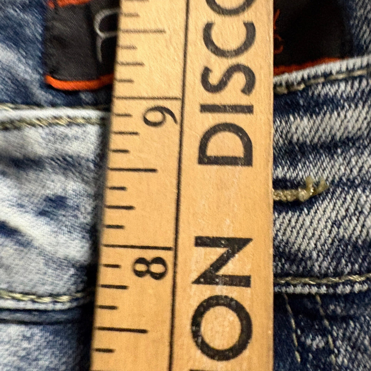 Refinery Republic Cargo Jeans Womens 30 Acid Wash Blue Denim Utility Pockets