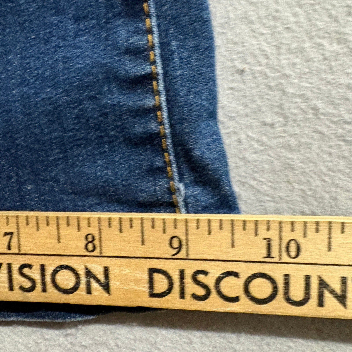 Knox Rose High Rise Flare Flare Jeans Womens Size 6 Pull On Elastic Waist Blue