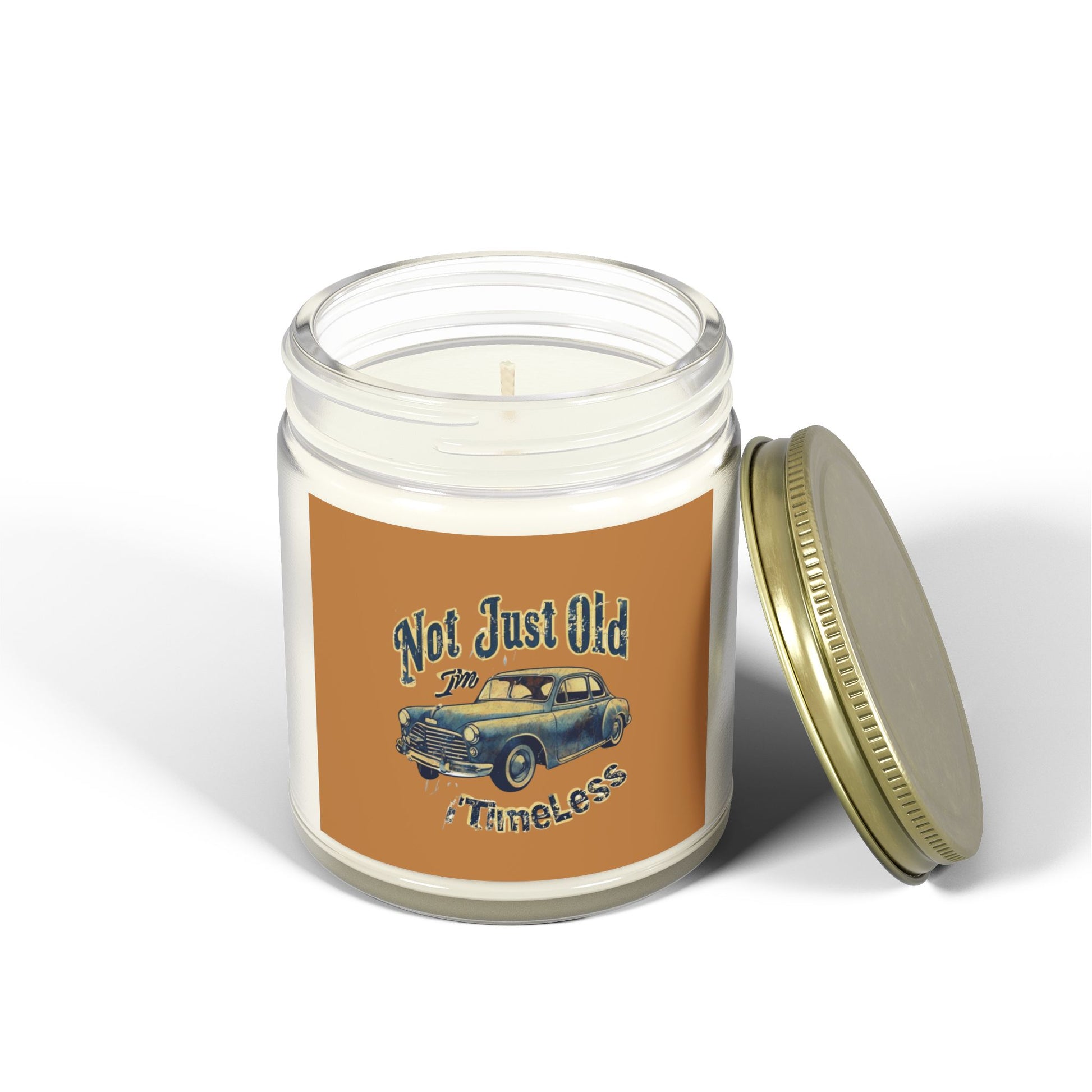 Not Just Old I'm Classic Scented Candles, Coconut Apricot Wax (4oz, 9oz) Printify