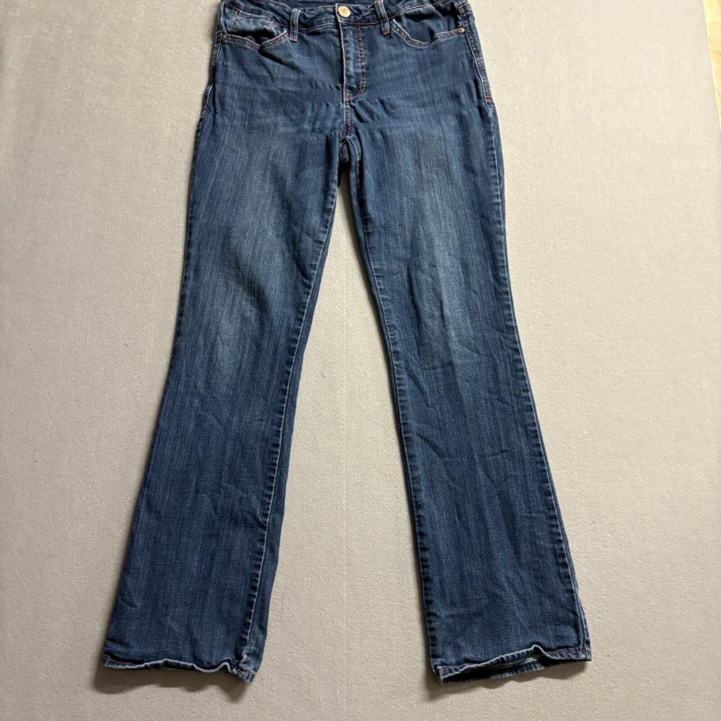 Seven7 Bootcut Jeans Womens Size 6 Blue Stretch Denim Medium Wash