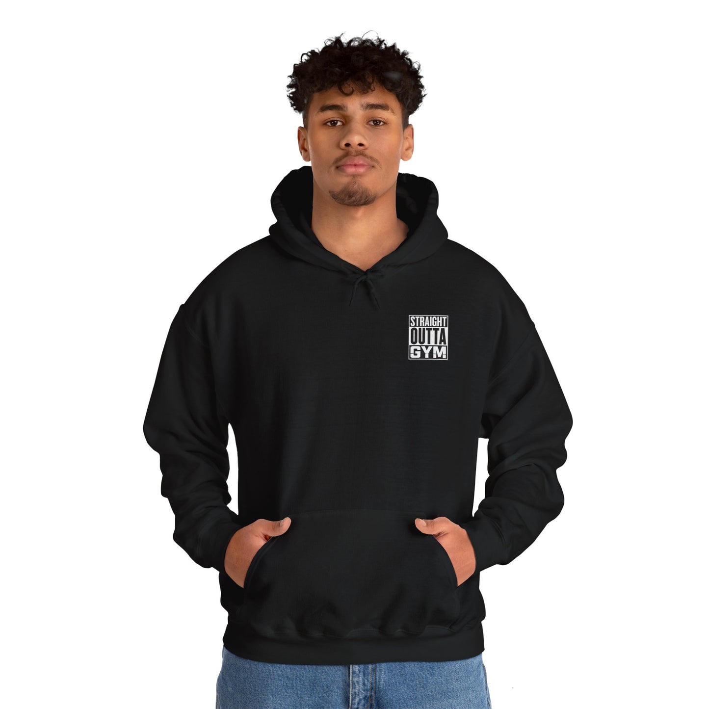 Straight Outta Gym Unisex Heavy Blend Hooded Sweatshirt