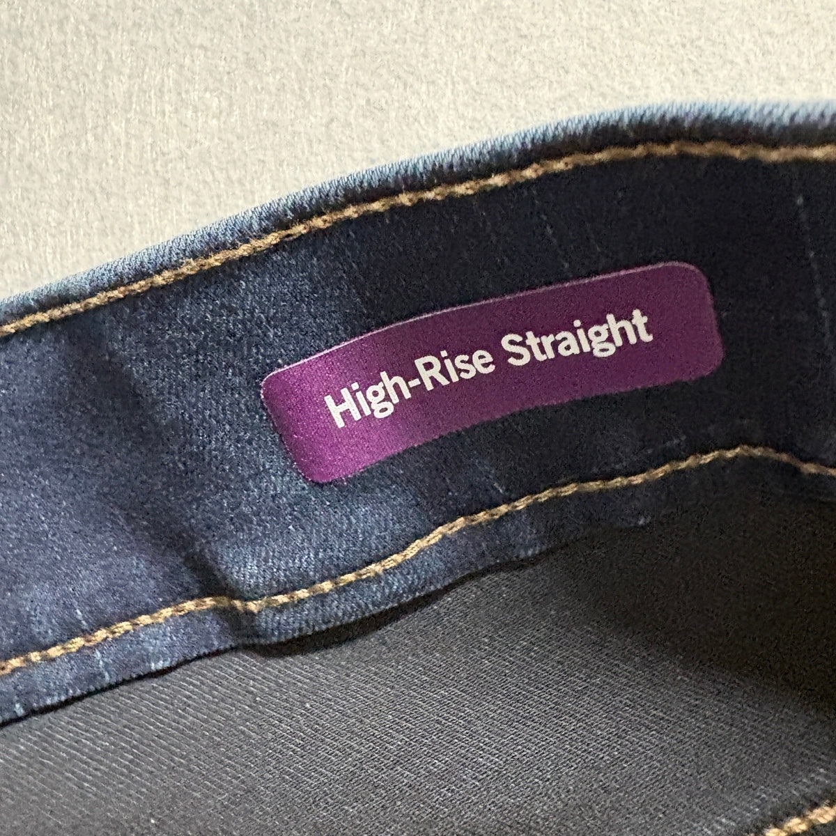 Gloria Vanderbilt Shape Effect Womens Jeans Size 16W High-Rise Straight Dark