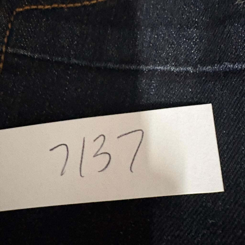 M-B-X Slim Fit Jeans Mens 30x30 Dark Indigo Blue Stretch Denim