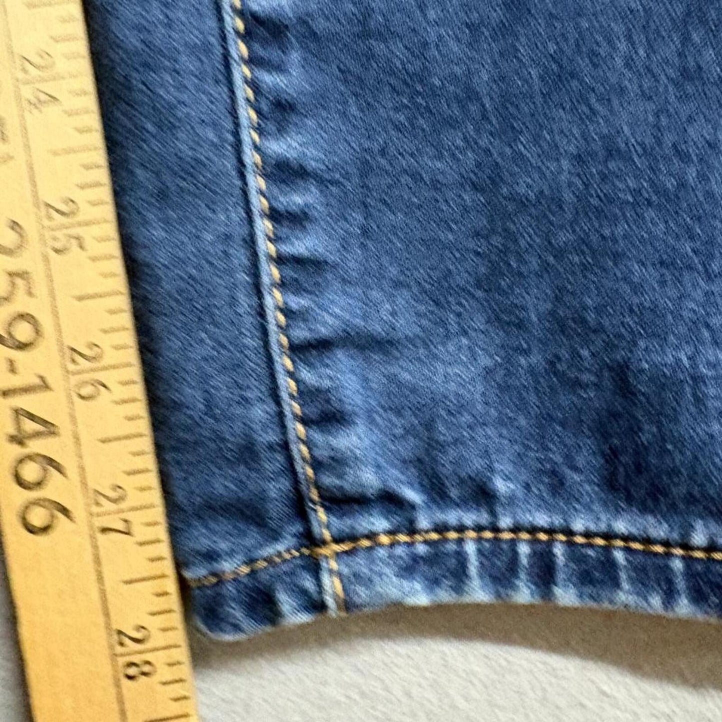 Jordache Super Skinny Jeans Womens Size 12 Dark Wash Blue Denim Stretch