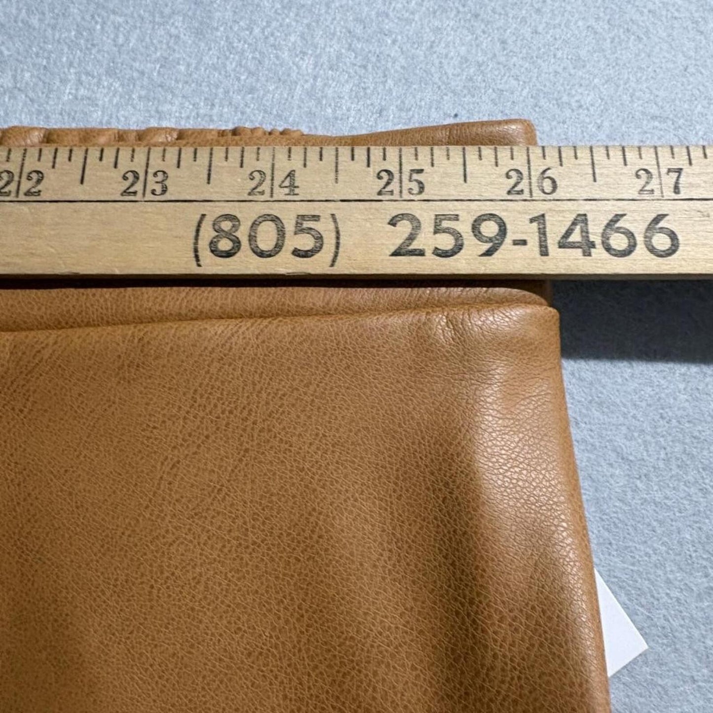 Sonoma Goods For Life x Derek Biddle Faux Leather Pants Womens Plus 4X Brown Tan