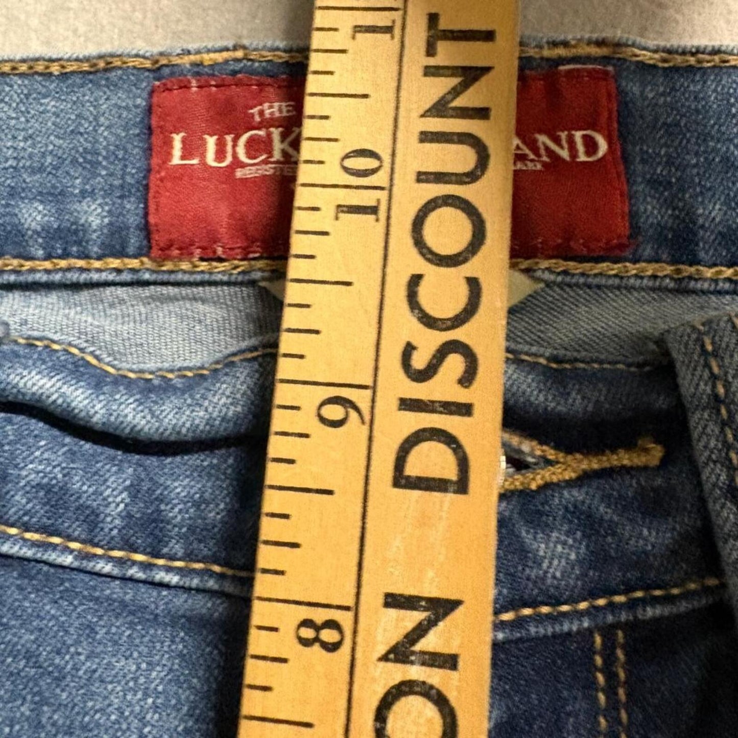 Lucky Brand Sofia Skinny Jeans Womens Size 8 29 Ankle Blue Denim Medium Wash