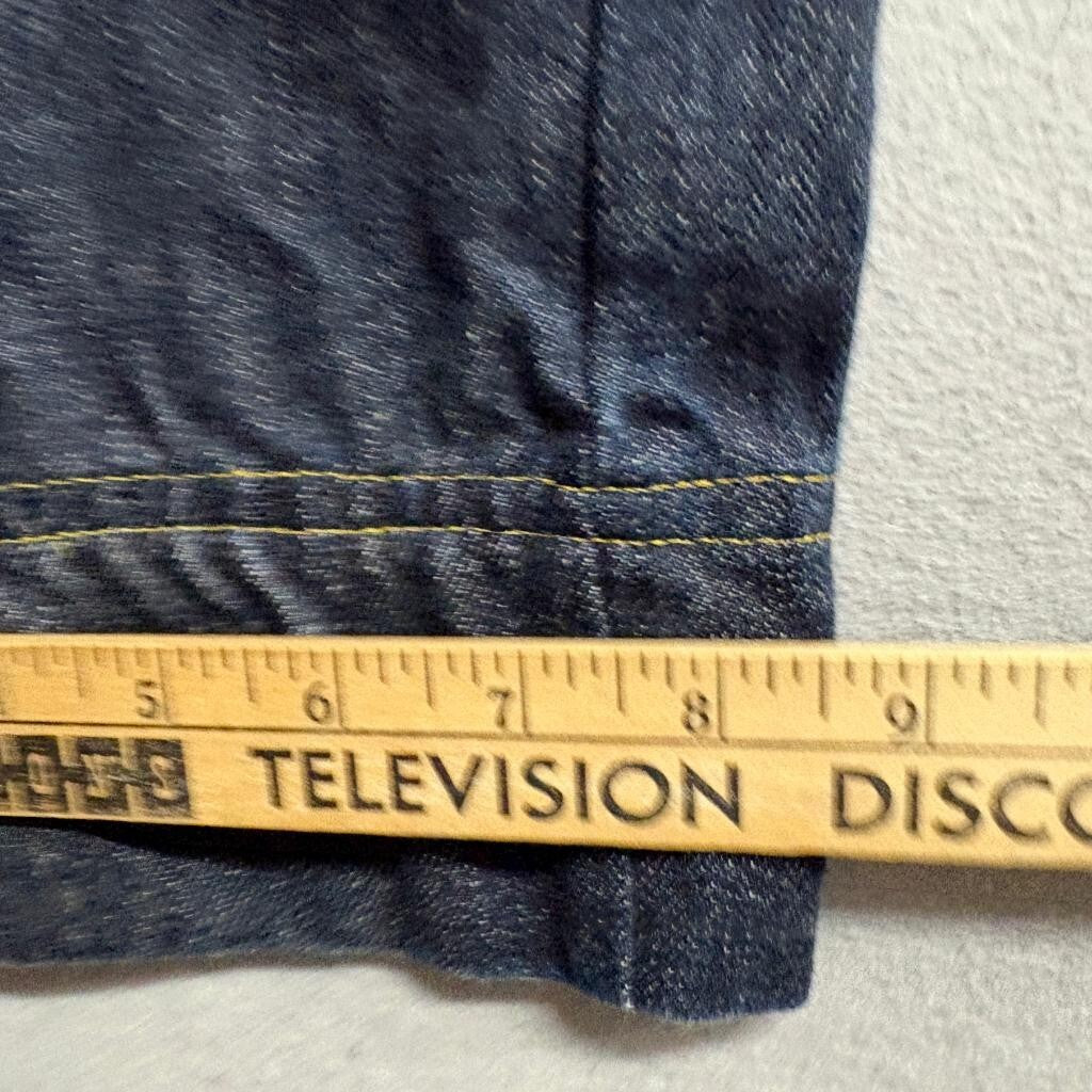 Sonia Rykiel Vintage Wide Leg Denim Jeans Womens Blue High Rise 31x28