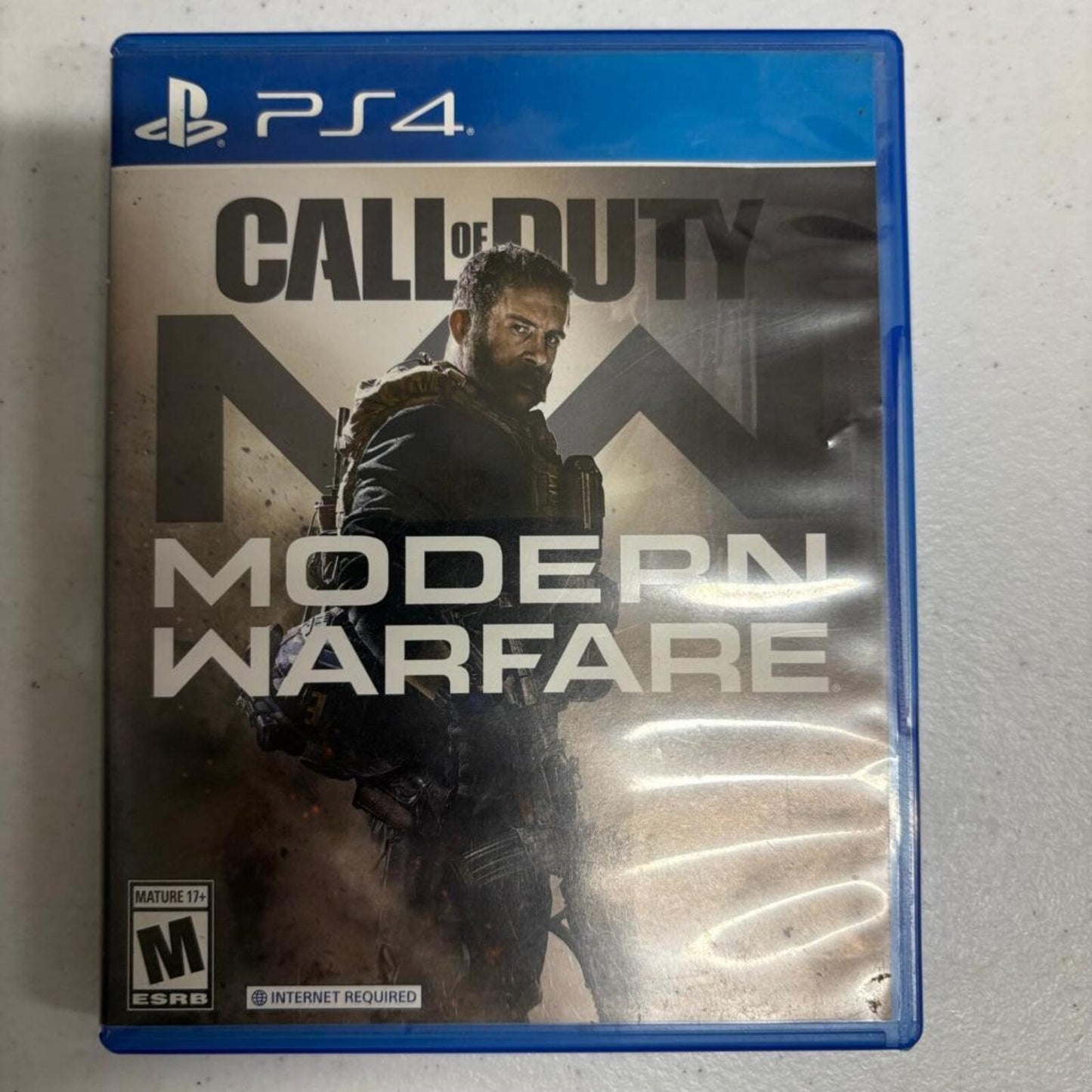 Call of Duty Modern Warfare PS4 PlayStation 4 Game Disc Case Tested