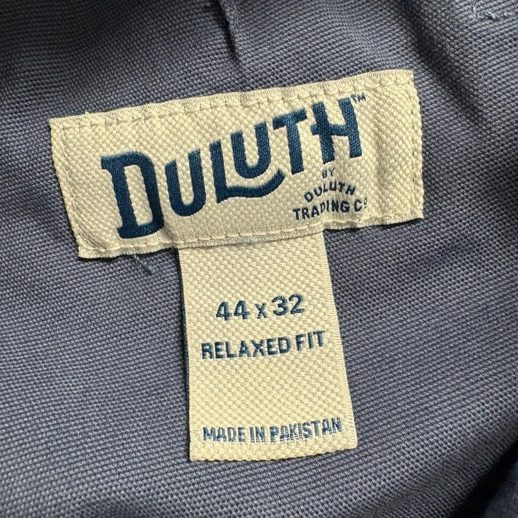 Duluth Trading Co Flex Fire Hose Cargo Pants Mens 44x32 Relaxed Fit Gray