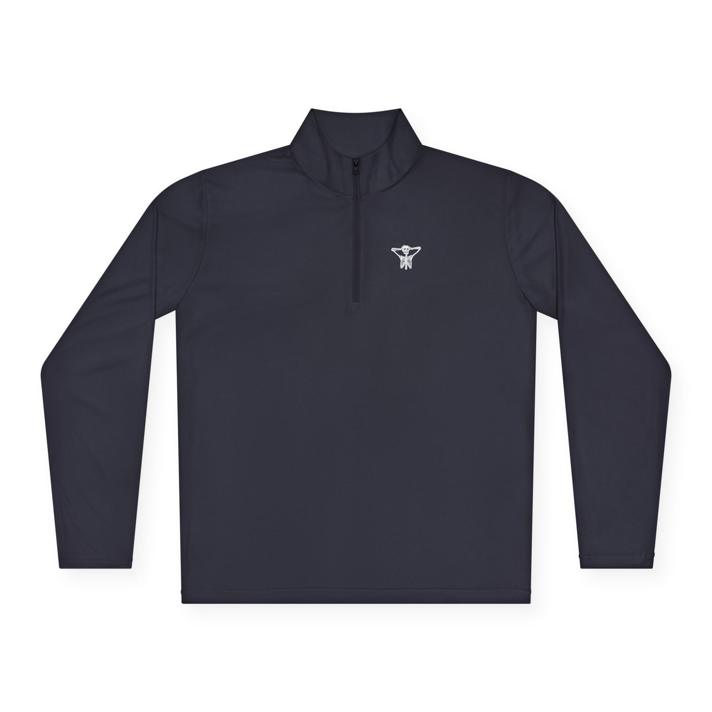 Kickback Skeleton Unisex Quarter-Zip Pullover