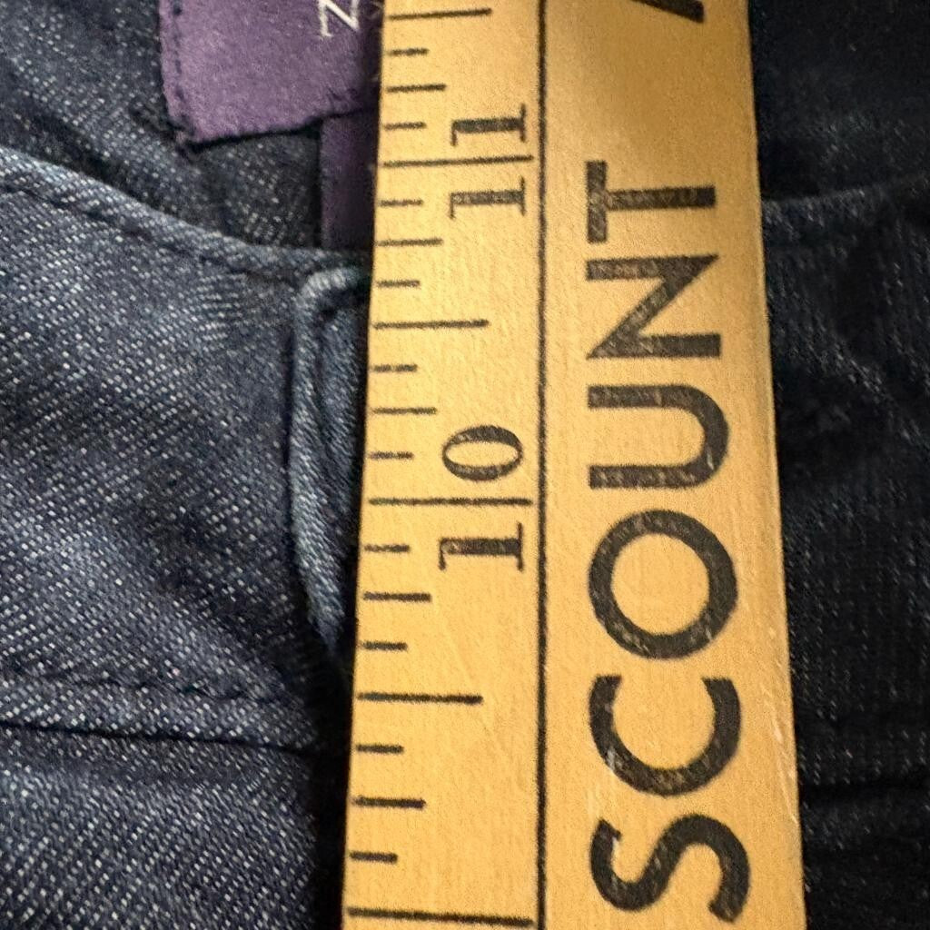 NYDJ Billie Bootcut Jeans Womens 14 Dark Wash Blue Lift Tuck Denim