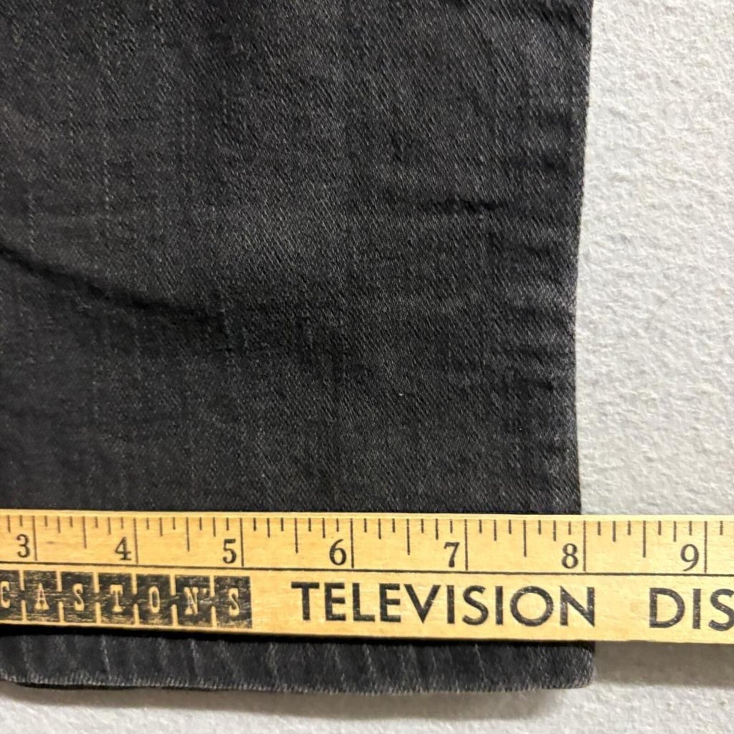 Levi's 514 Straight Fit Jeans Mens 32x30 Black Denim Pants