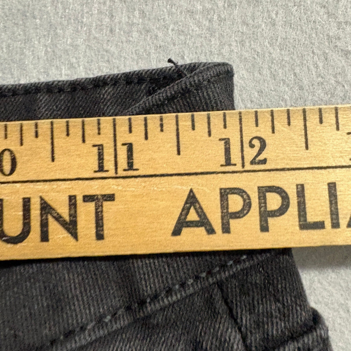 Between Us Womens Cargo Jeans Size 3 Black High Rise Multi Pocket Utility Denim