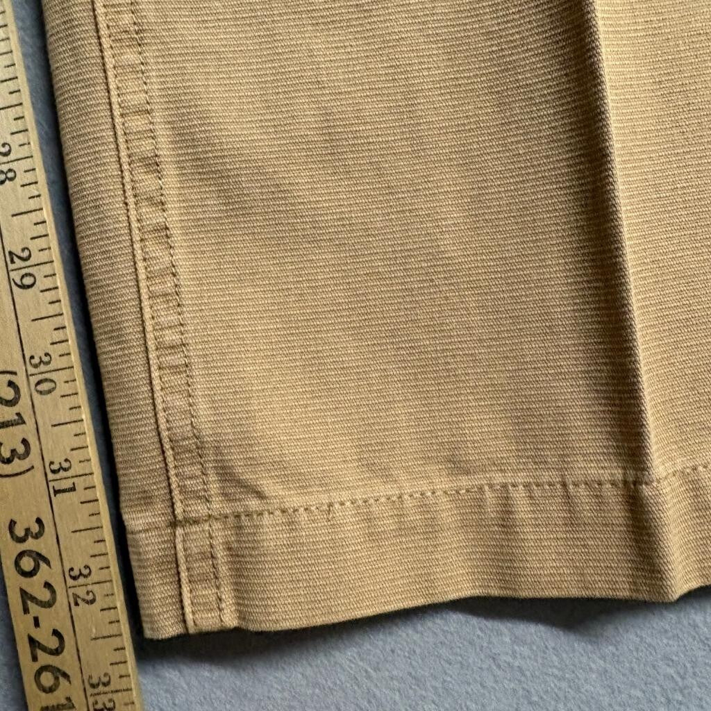 Carbon 2 Cobalt Mens 38 Chino Pants Khaki Tan Cotton Casual Straight Leg