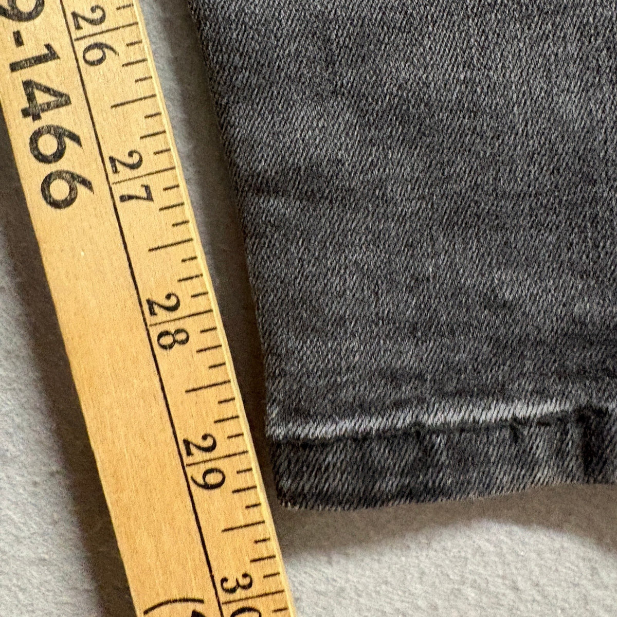 Zara Man Black Denim Skinny Cargo Pants Mens Size 36 Ankle Zip Biker Moto Jeans
