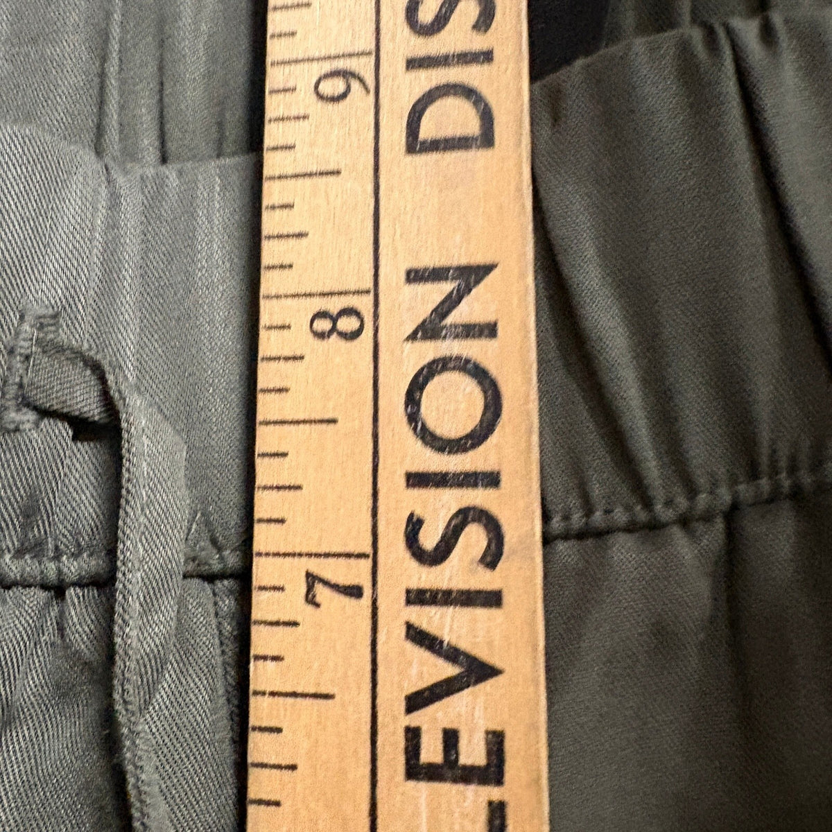 Banana Republic Petite XXS Cargo Jogger Pants Olive Green Lyocell Elastic Waist
