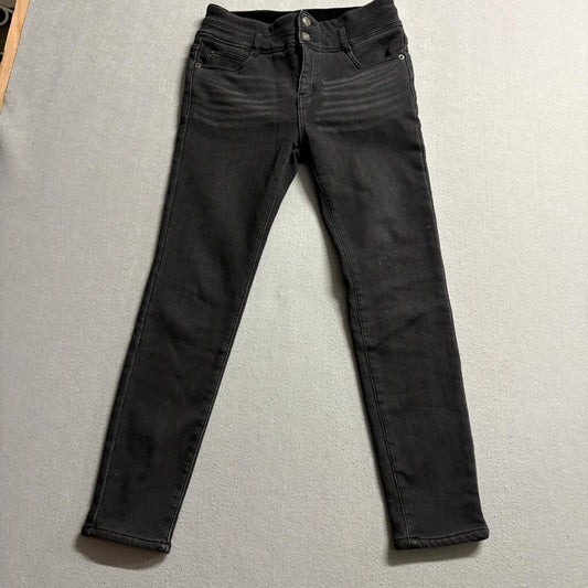 Burberry London England Womens Black Skinny Jeans Size W29 Stretch Denim