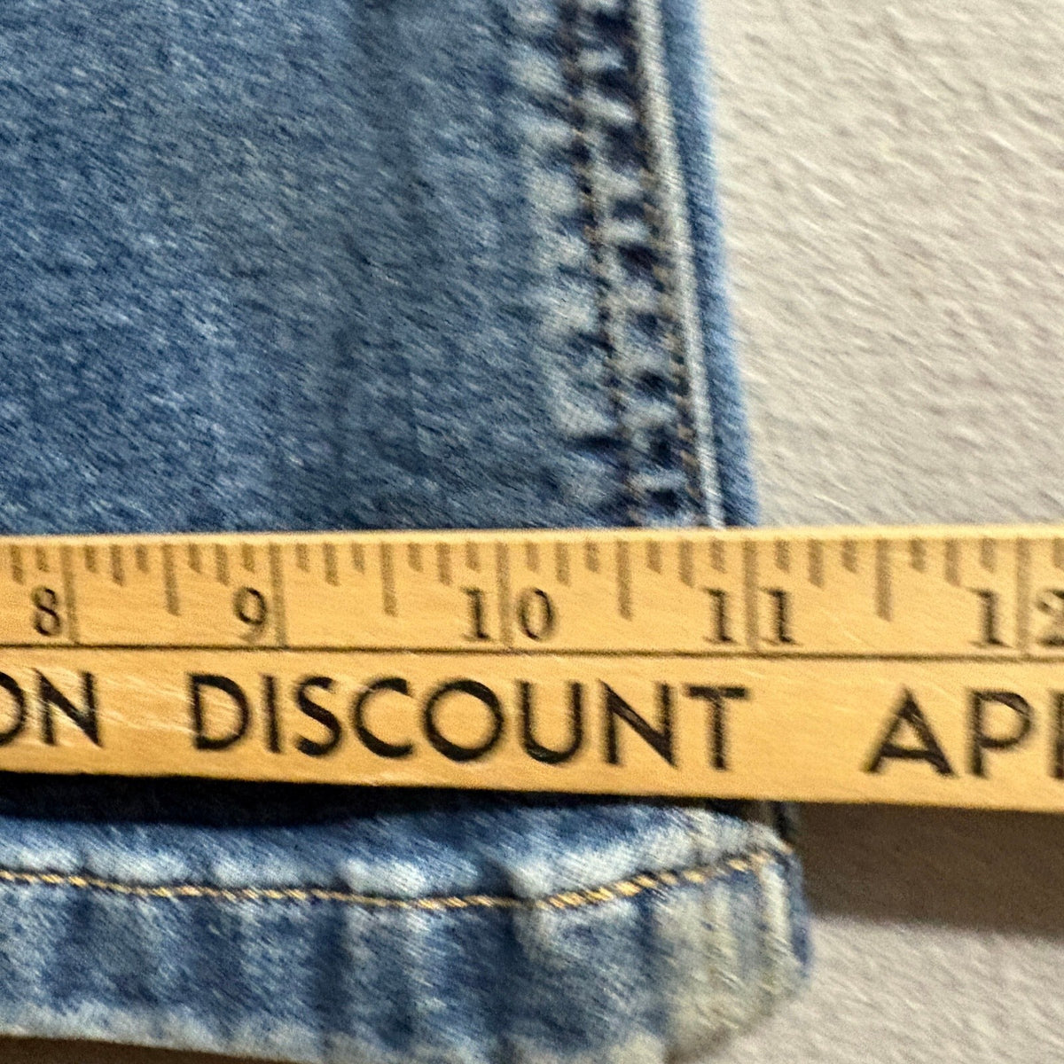 Gap 70s Flare High Rise Jeans Womens 33 16R Blue Denim Stretch Patch Pocket