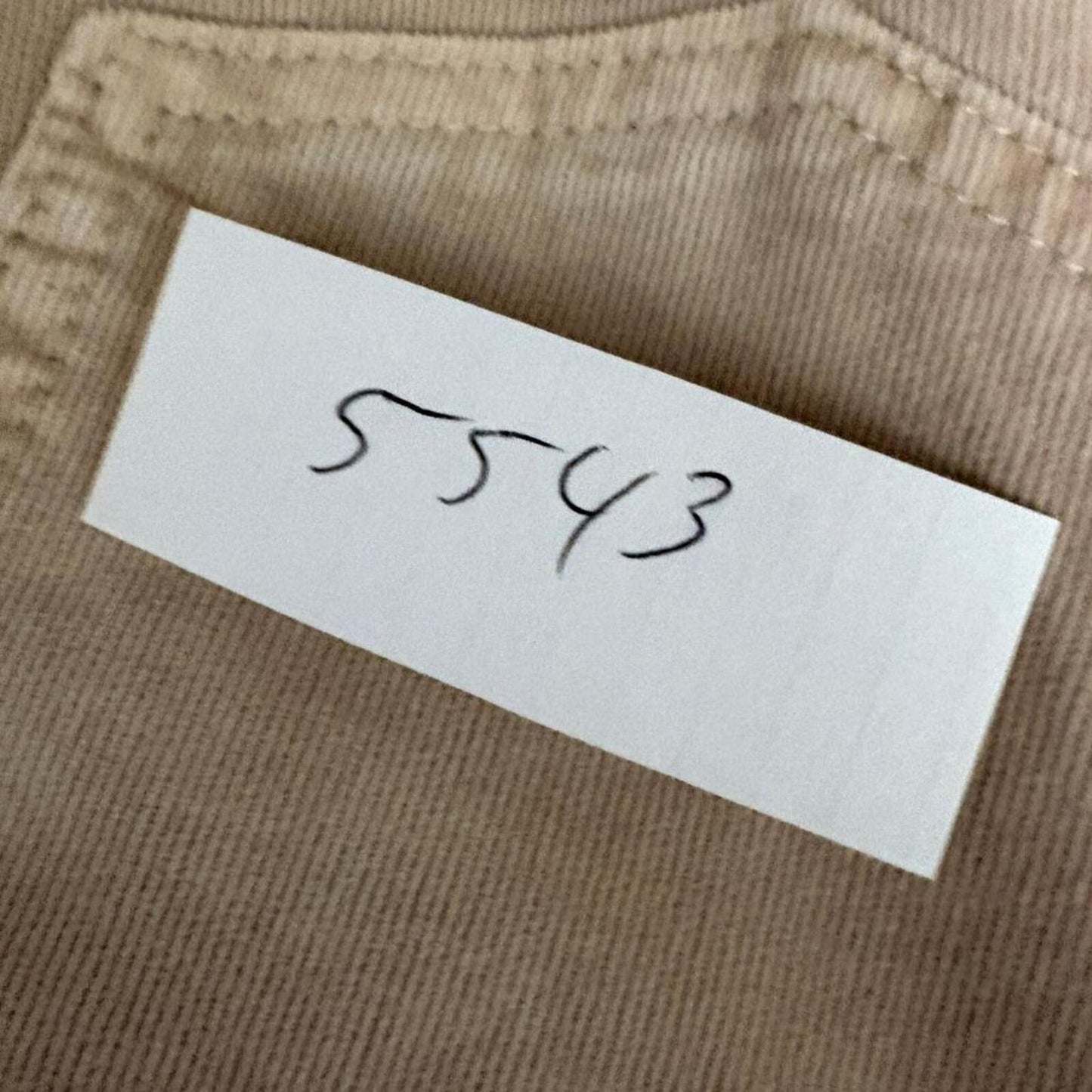 Juicy Couture Corduroy Pants Womens 8 Beige California Skinny Pull On Stretch