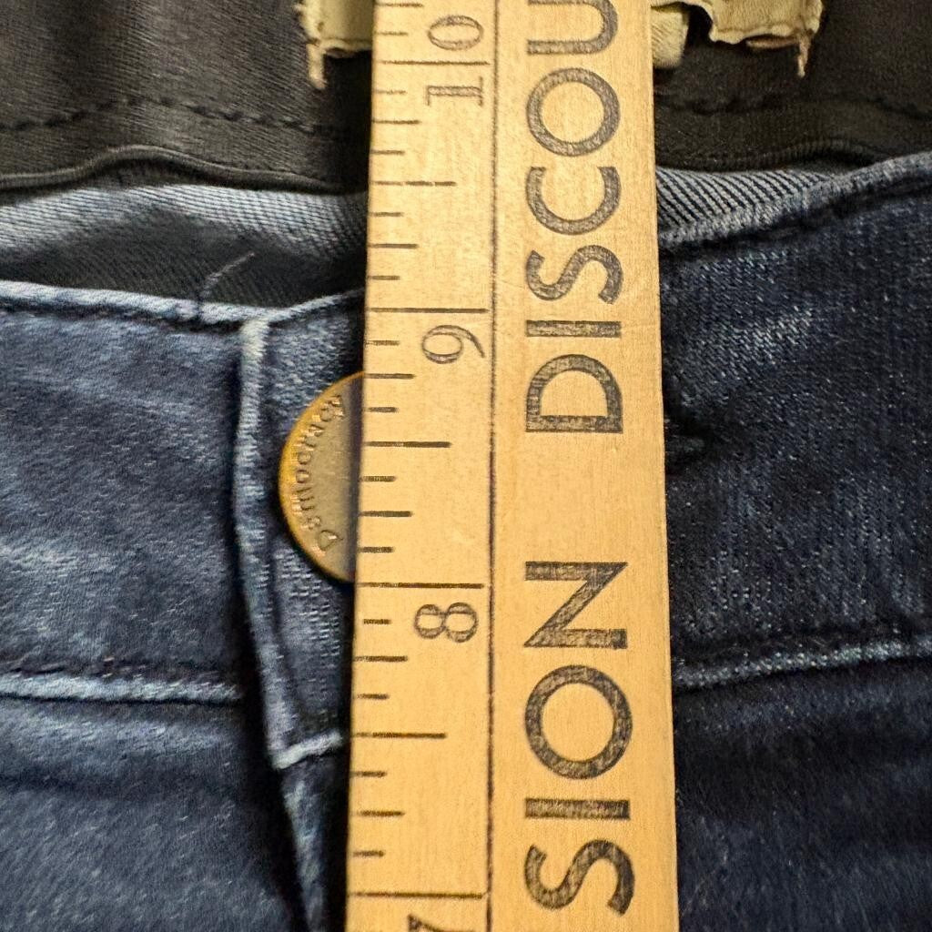 Democracy Ab Solution Bootcut Jeans Womens Size 8 Blue Denim Stretch