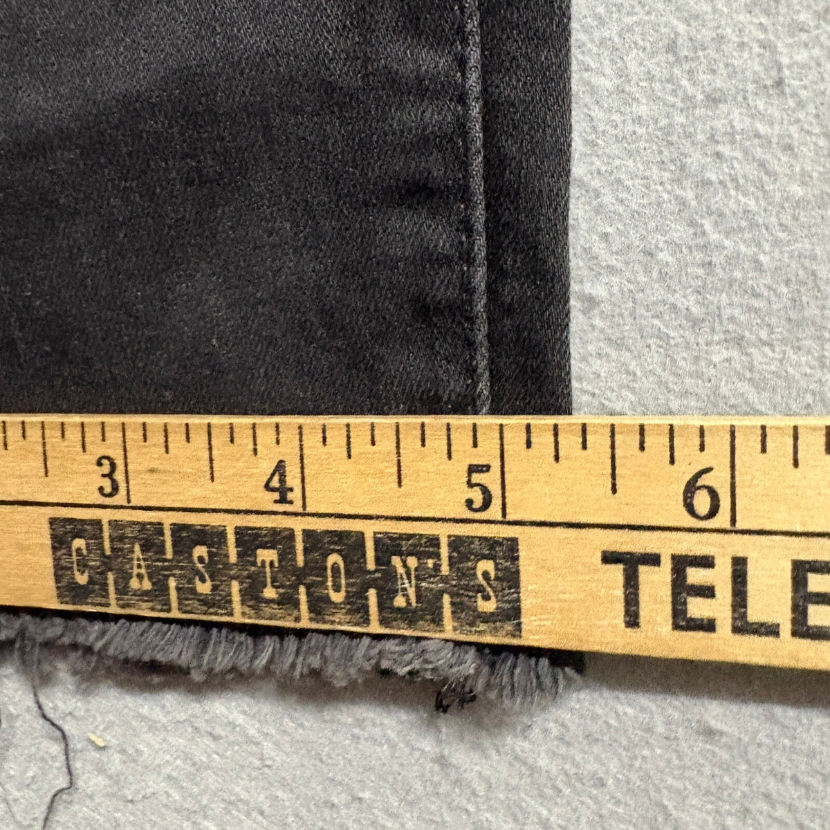 Madewell 10 High Rise Skinny Jeans Womens 25 Black Raw Fringe Hem Button Fly