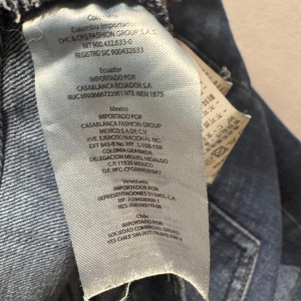 Armani Exchange Mens Slim Fit Jeans Size 33 Blue Denim Stretch Pants