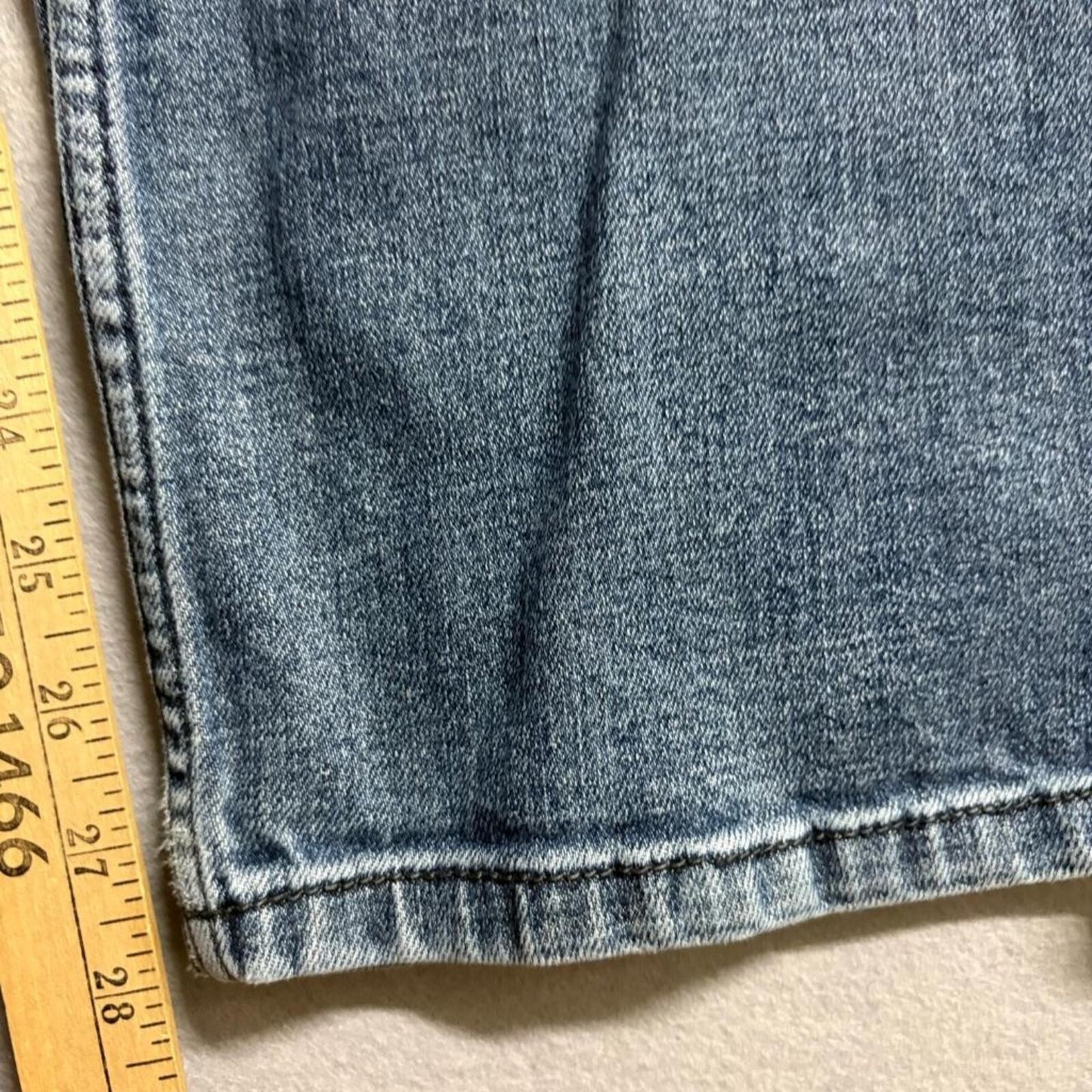 Buffalo David Bitton Jackson-X Jeans Mens 36x30 Blue Straight Stretch Denim