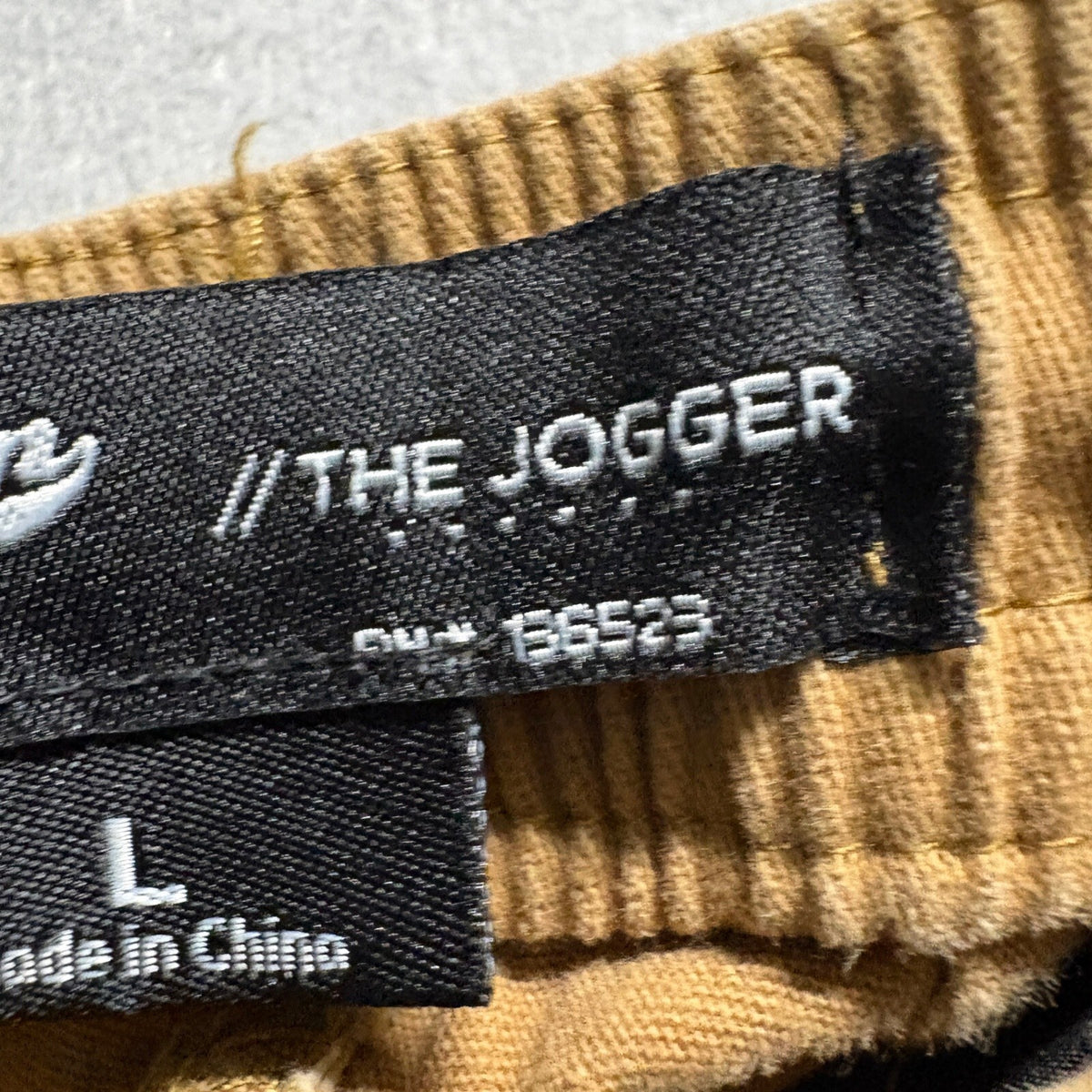 Brooklyn Cloth Co The Jogger Mens Large Tan Brown Ankle Zip Elastic Waist Pants - Photo 3