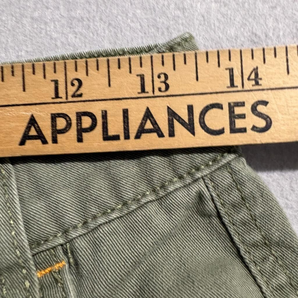 Fivestar General Cargo Jogger Pants Womens 0/24 Olive Green Cotton Utility