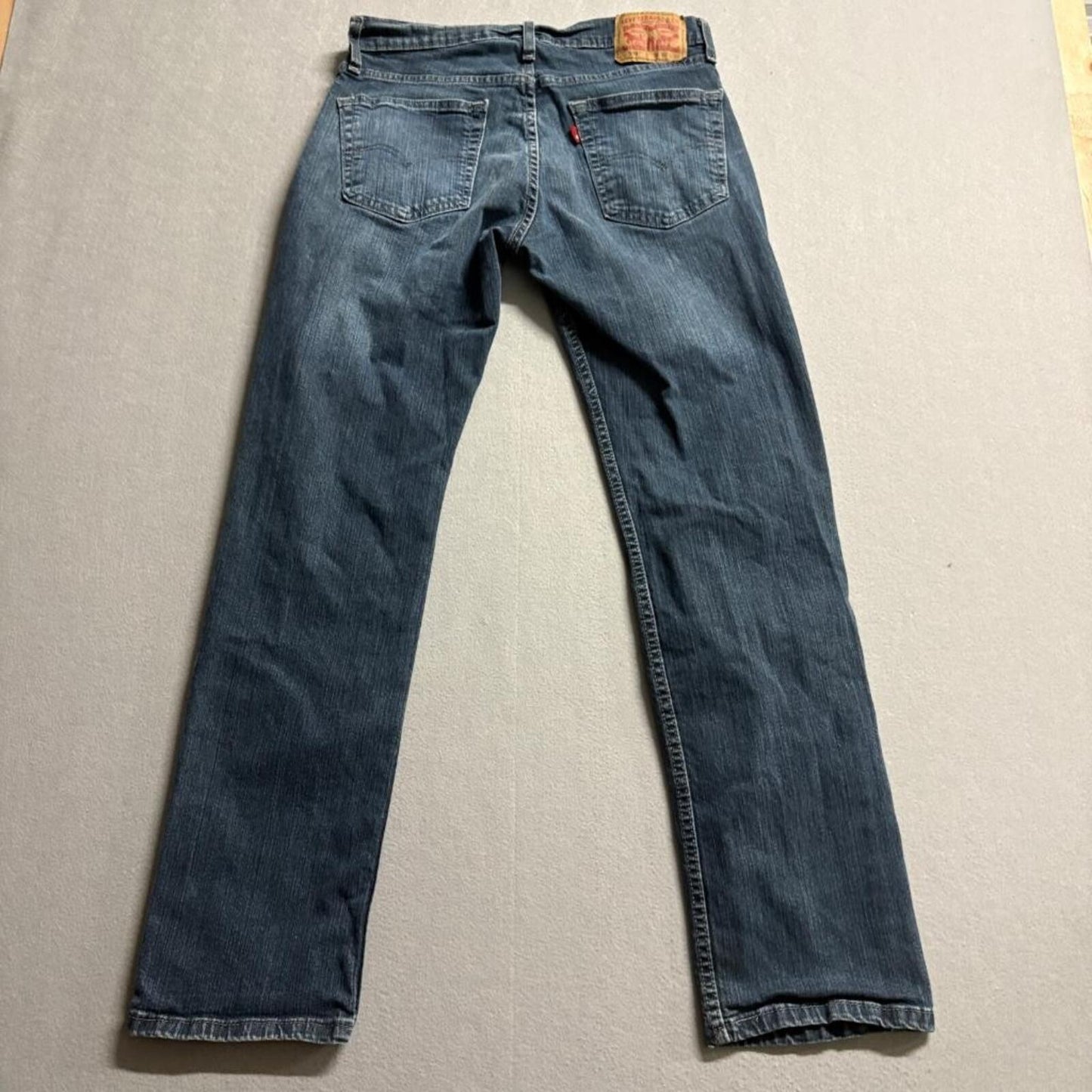 Levi's 559 Relaxed Straight Jeans Mens 30x32 Blue Denim WaterLess