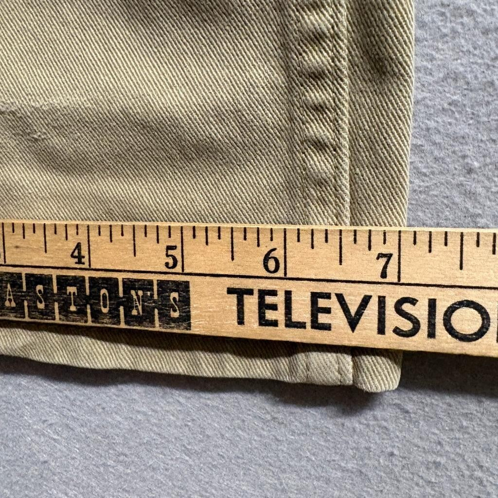 Levis 511 Skinny Pants Mens 32x32 Khaki Tan Cotton Blend Stretch Chino 5-Pocket