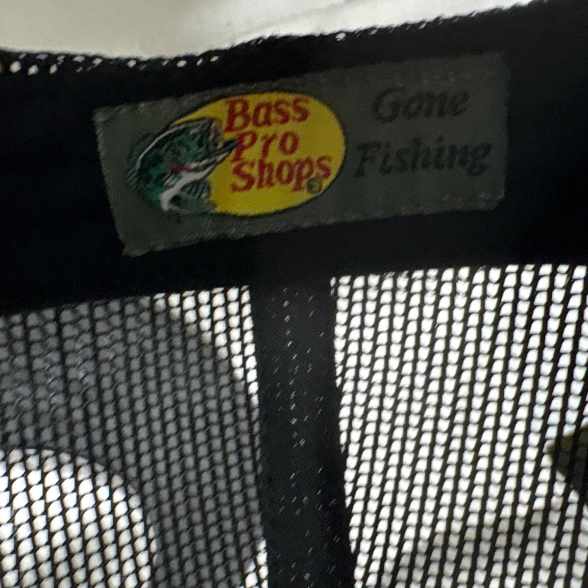 Bass Pro Shops Trucker Hat Snapback Fishing Cap Black Mesh One Size - Photo 7