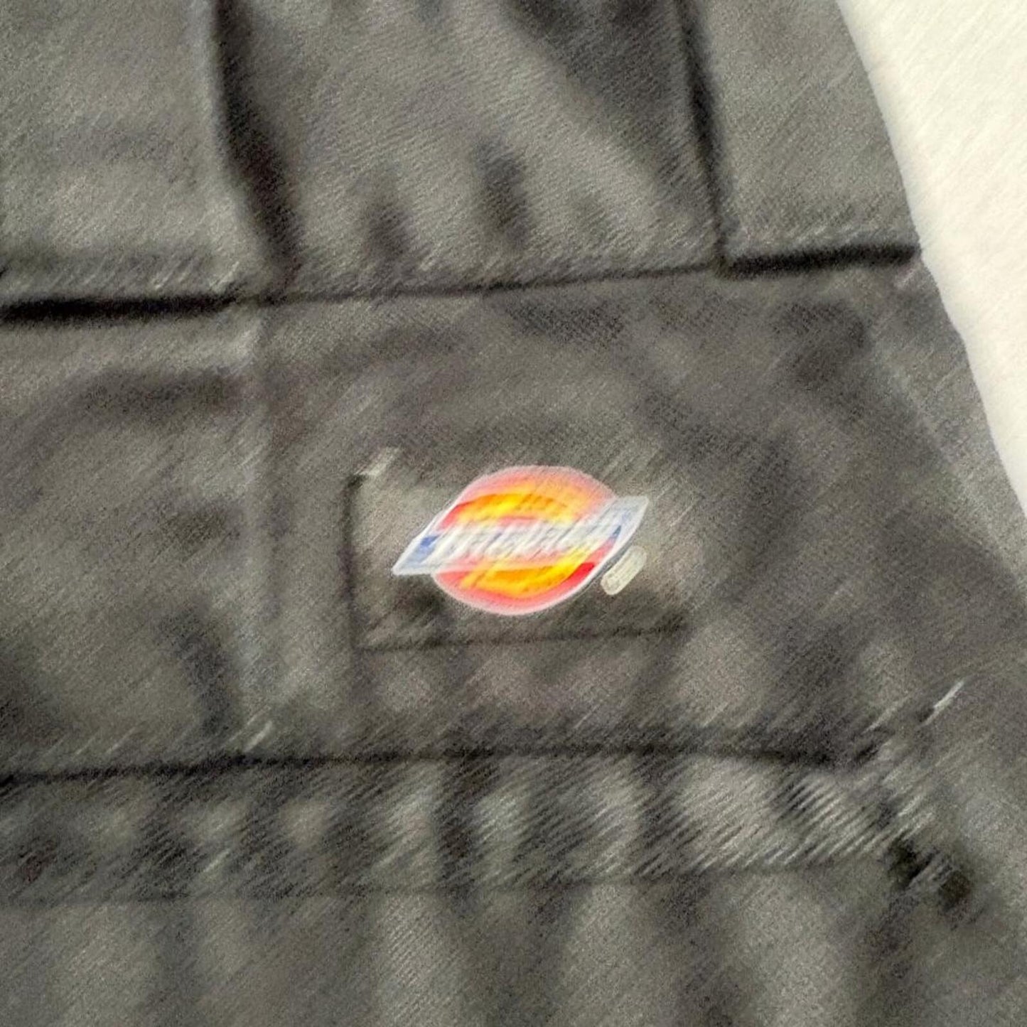 Dickies 874 Original Fit Mens Pants 30x27 Black Raw Hem Cut Off Workwear