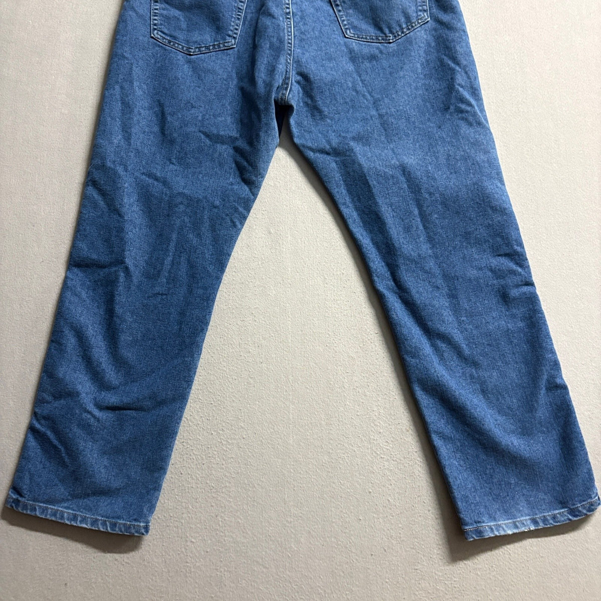 Wrangler Hero Mens Regular Fit Blue Denim Jeans 40x32 Workwear Medium Wash