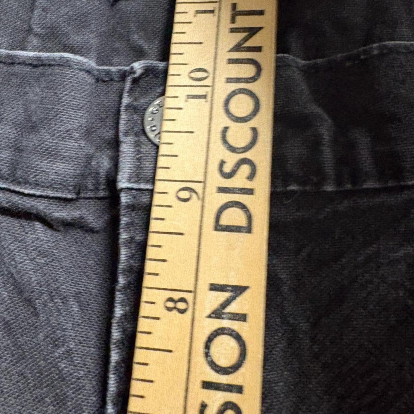 Genuine Dickies Mens Carpenter Jeans 34x32 Black Denim Utility Work Pants