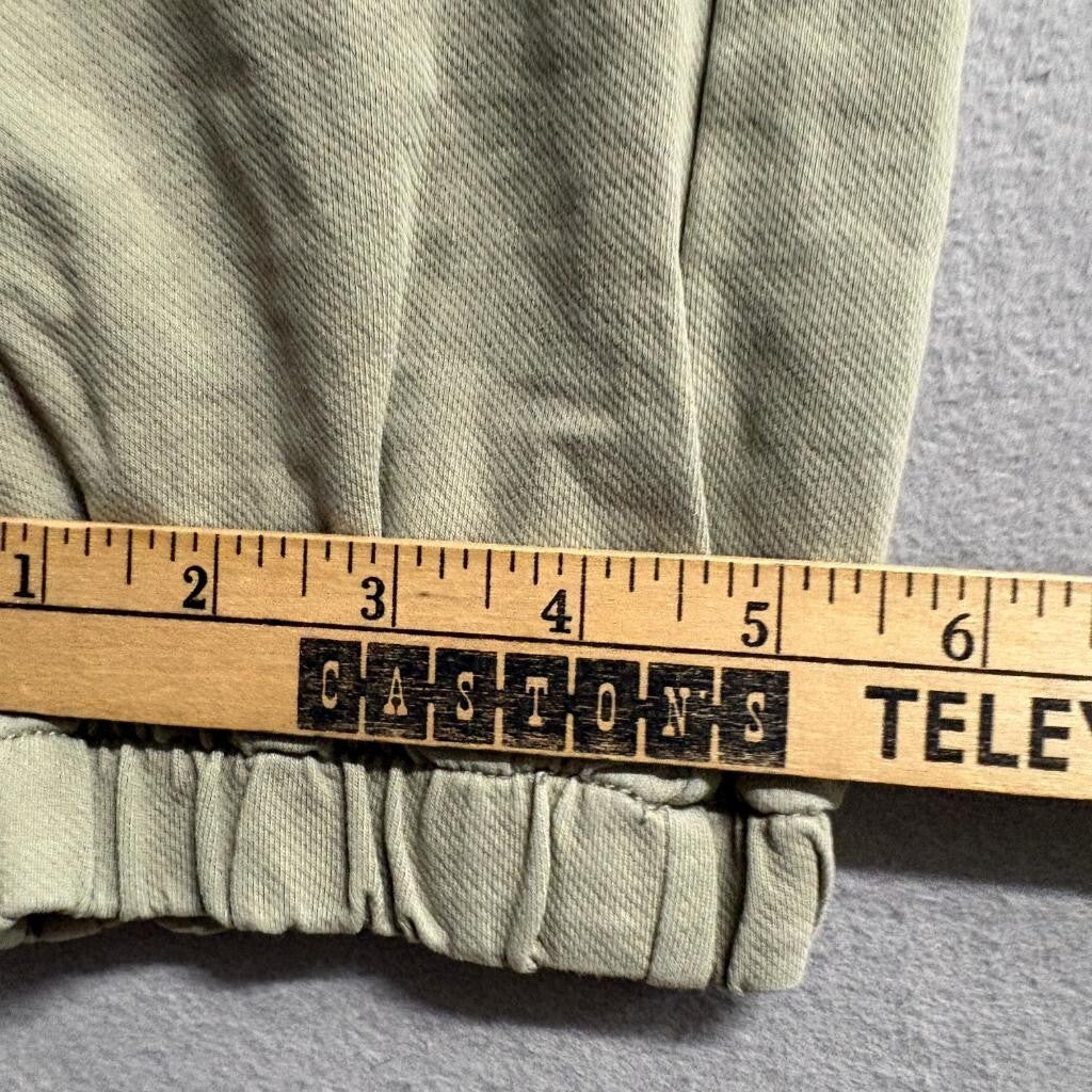 Weatherproof Vintage Mens Jogger Pants Medium Green Cotton Blend Stretch