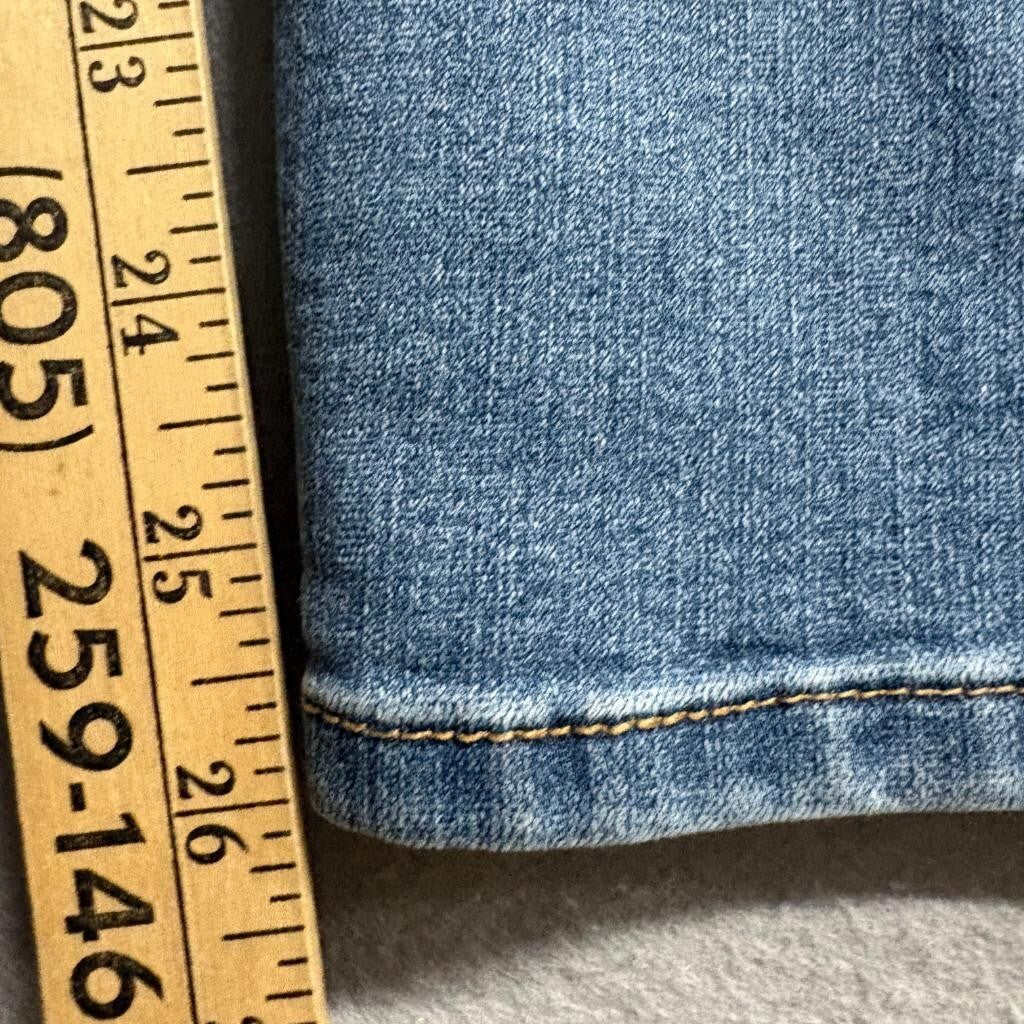 Democracy Ab Technology Skinny Jeans Womens Size 12 Blue Stretch Denim