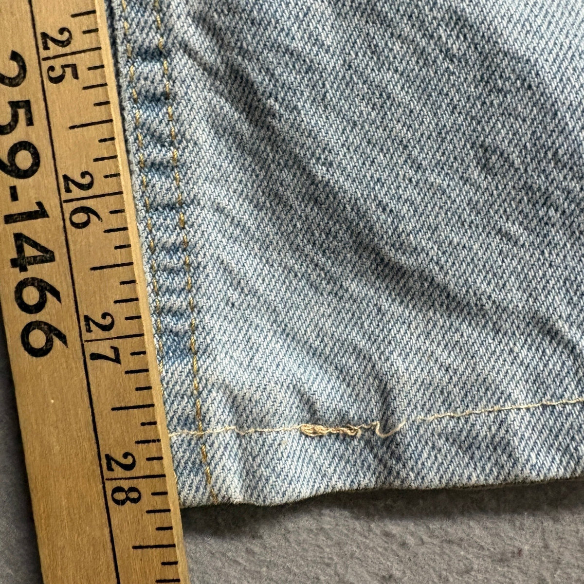 DeFacto Wide Leg Jeans Womens Size 2 Light Wash Denim High Rise Seam Front