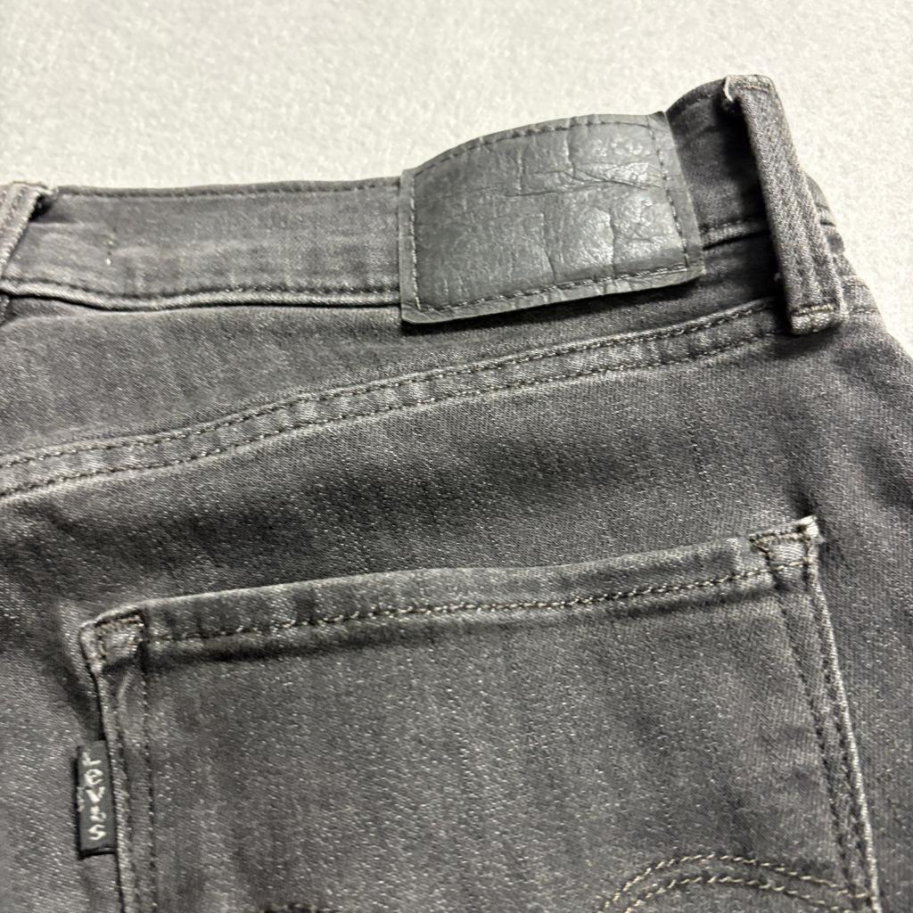 Levis 311 Shaping Skinny Jeans Womens 26 Gray Denim Stretch Mid Rise
