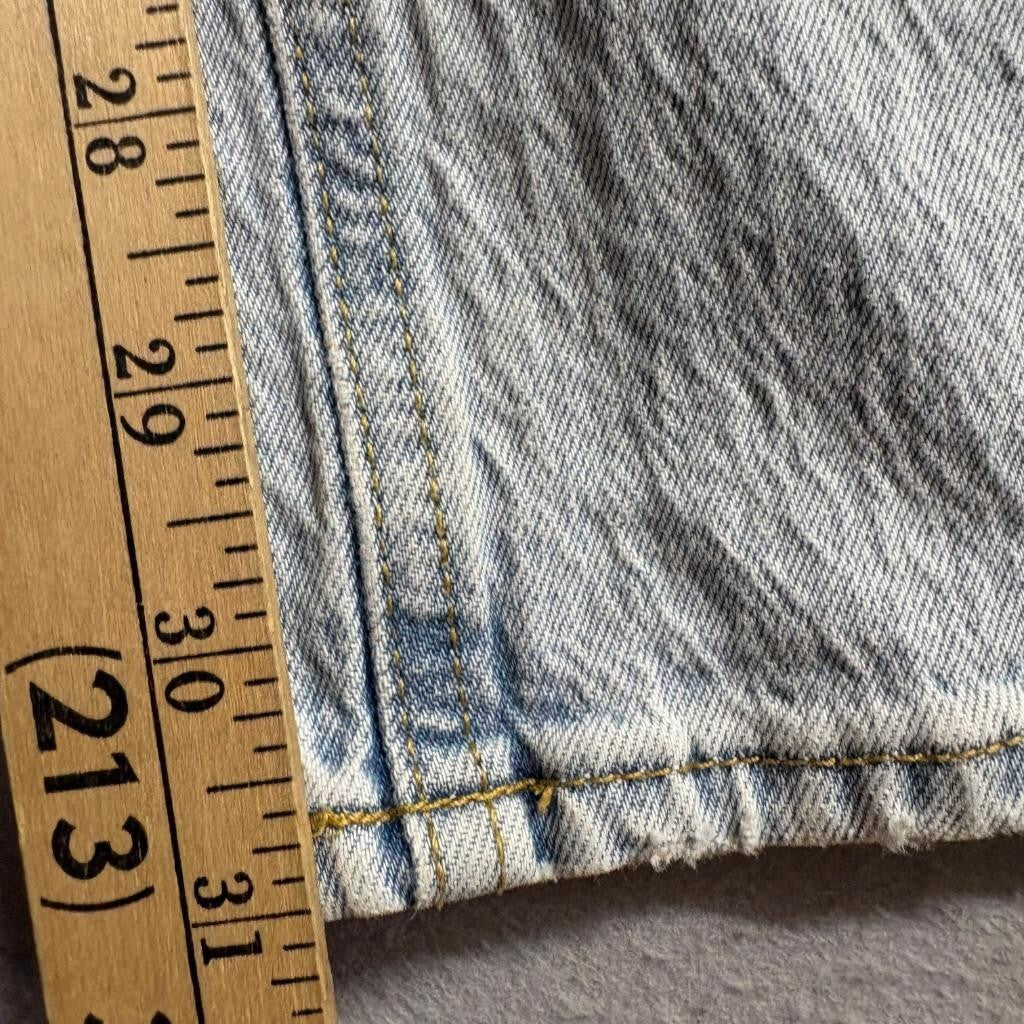 PacSun Stretch 90s Boyfriend Jeans Womens 25 Light Wash Denim High Rise