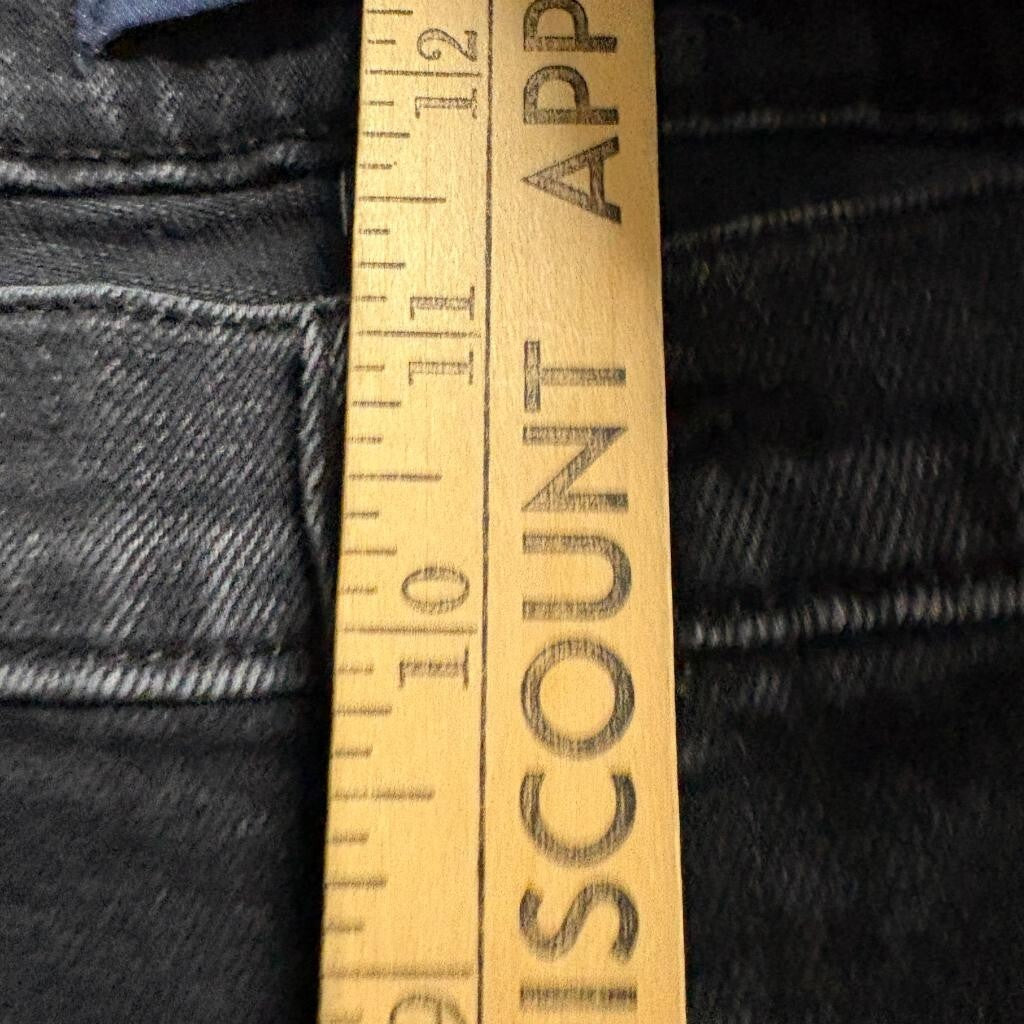 Calvin Klein Jeans Mens 38x30 CKJ 026 Slim Fit Black Denim Stretch Jeans